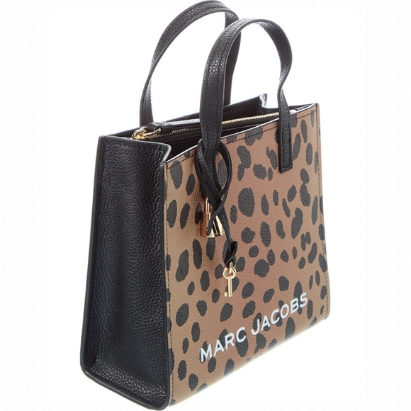 Marc Jacobs Mini Cheetah Bold Grind Leather Tote - Picture 4 of 14